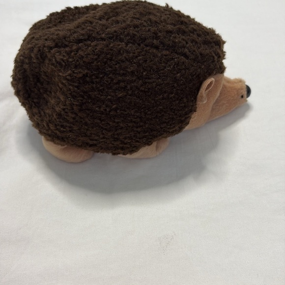Vintage Ty Brown and Tan Hedgehog Plush Small Pet Toy. Prickles - Picture 4 of 8